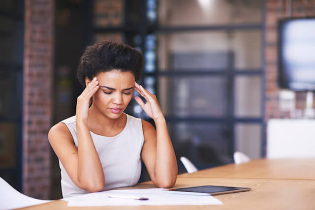 Woman stress