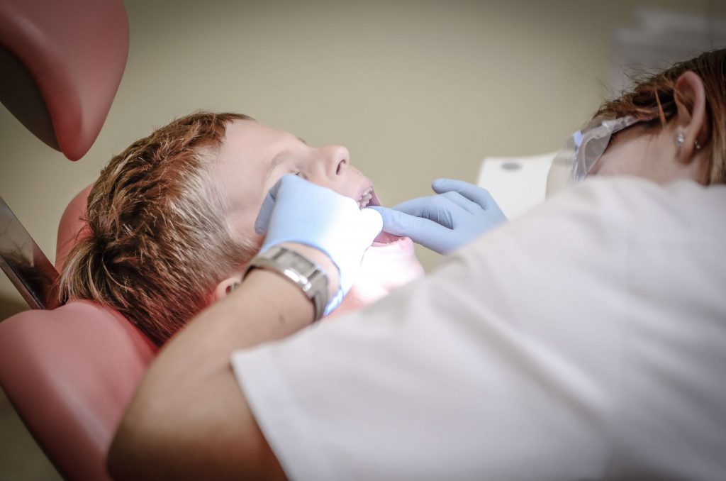 boy dental care dentist